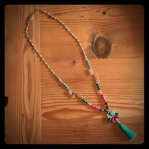 Chloe + Isabel Bazaar Long Tassel Necklace